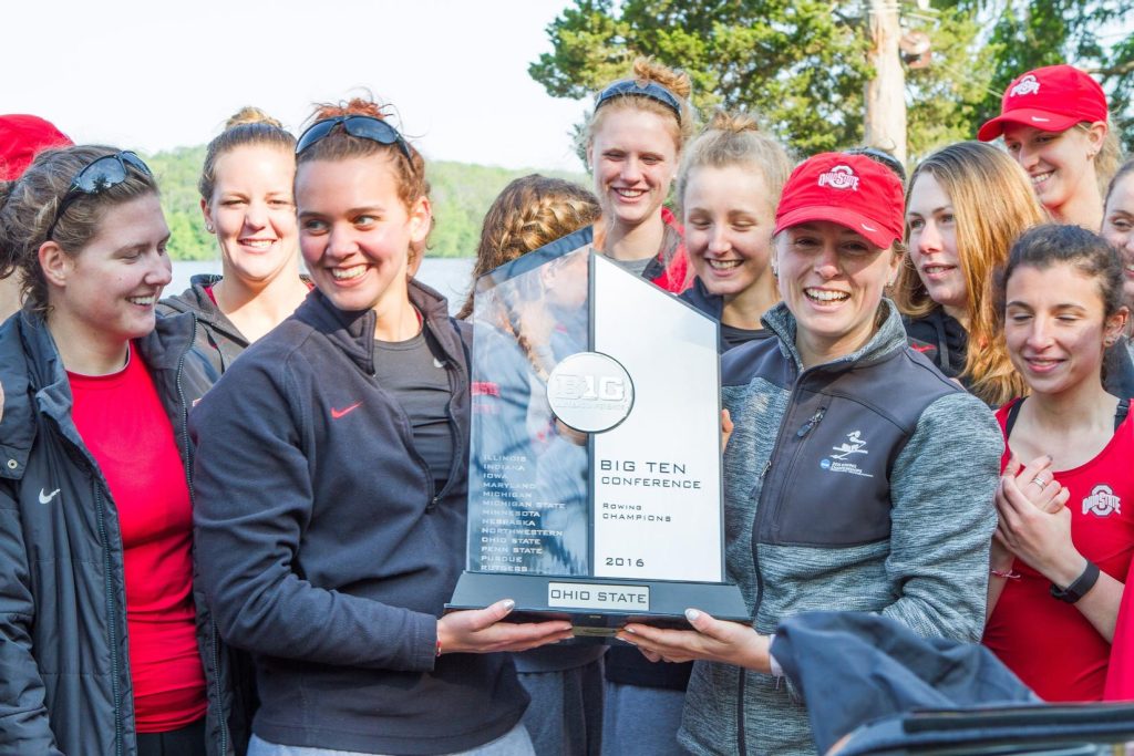 May 14, 2016, The Ohio State Buckeyes Rowing team win the 2016 Big Ten Tittle again.